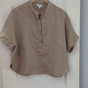 Banana Republic Tan Blouse
